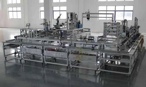 拆装式柔性机电一体化生产线组装与调试实训系统